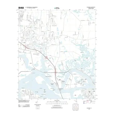2012 Map of Eastport, 2012 Print