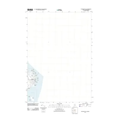 2011 Map of Eastport OE E, 2011 Print