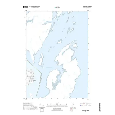 2018 Map of Eastport OE E, 2018 Print