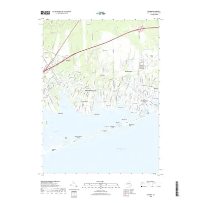 2019 Map of Eastport, 2019 Print