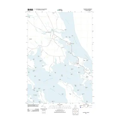 2011 Map of Eastport, 2011 Print