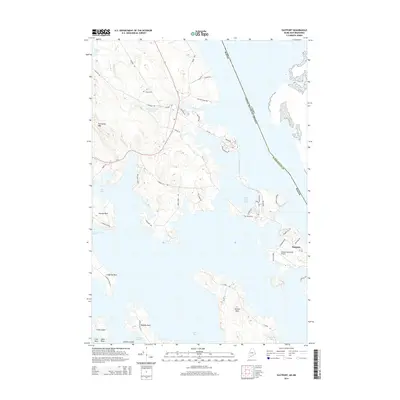 2014 Map of Eastport, 2014 Print