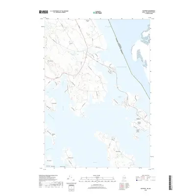 2018 Map of Eastport, 2018 Print