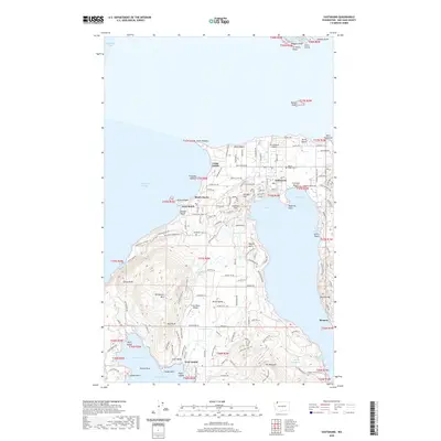 2020 Map of Eastsound, 2020 Print