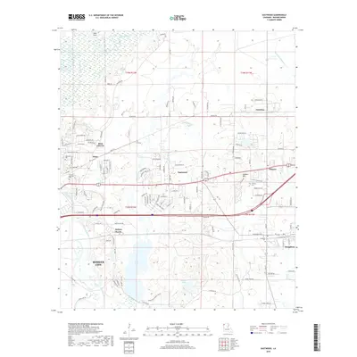 2018 Map of Eastwood, 2018 Print
