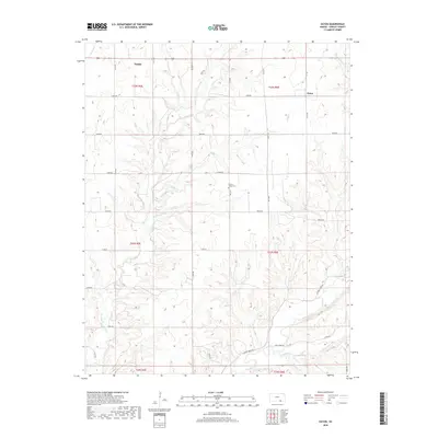 2018 Map of Eaton, 2018 Print