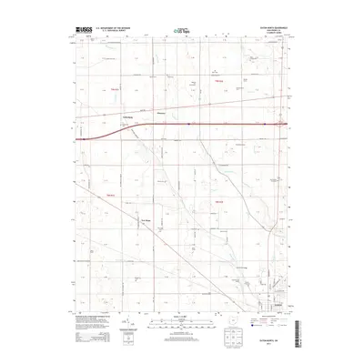 2013 Map of Eaton North, 2013 Print