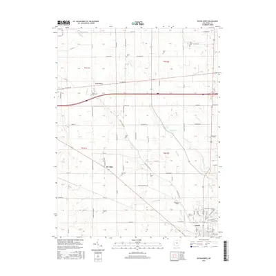 2016 Map of Eaton North, 2016 Print