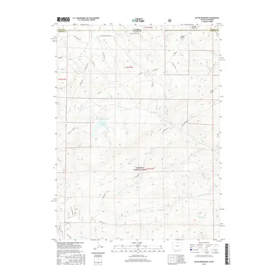 2016 Map of Eaton Reservoir, 2016 Print
