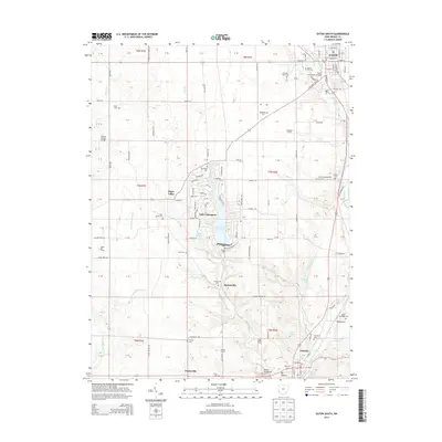 2013 Map of Eaton South, 2013 Print