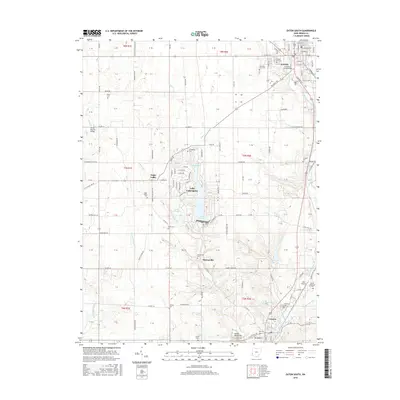 2016 Map of Eaton South, 2016 Print