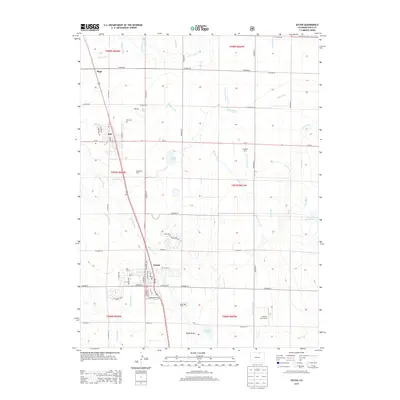 2013 Map of Eaton, 2013 Print