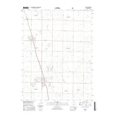 2016 Map of Eaton, 2016 Print