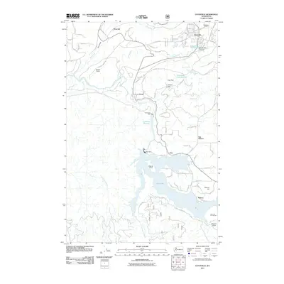 2011 Map of Eatonville, 2011 Print