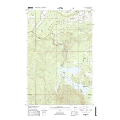 2017 Map of Eatonville, 2017 Print
