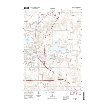 2015 Map of Eau Claire East, 2015 Print