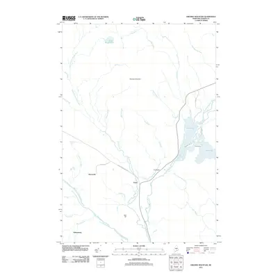 2011 Map of Ebeemee Mountain, 2011 Print