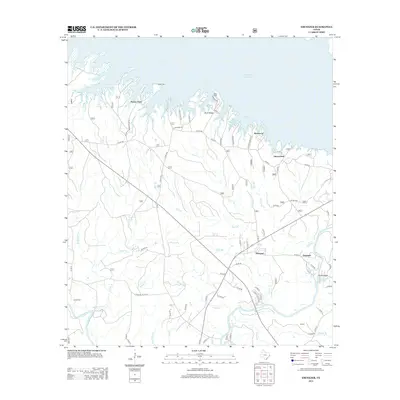 2013 Map of Ebenezer, 2013 Print