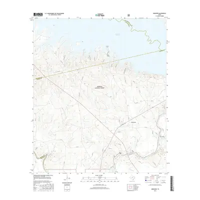 2016 Map of Ebenezer, 2016 Print
