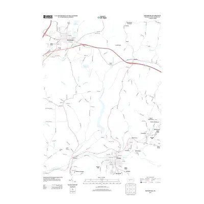 2013 Map of Ebensburg, 2013 Print
