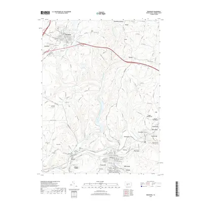 2019 Map of Ebensburg, 2019 Print