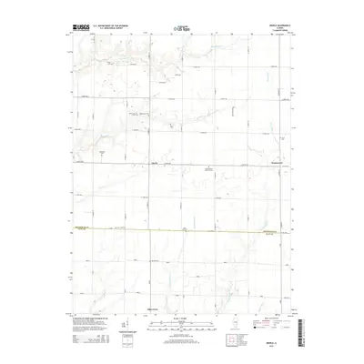 2015 Map of Eberle, 2015 Print
