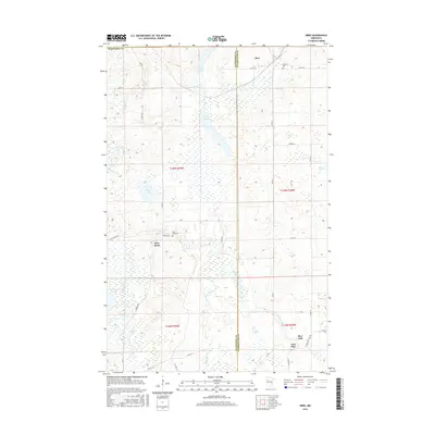 2016 Map of Ebro, 2016 Print