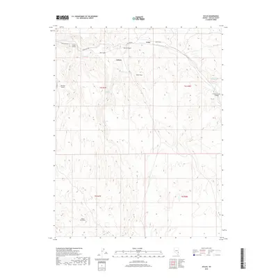 2018 Map of Eccles, 2018 Print
