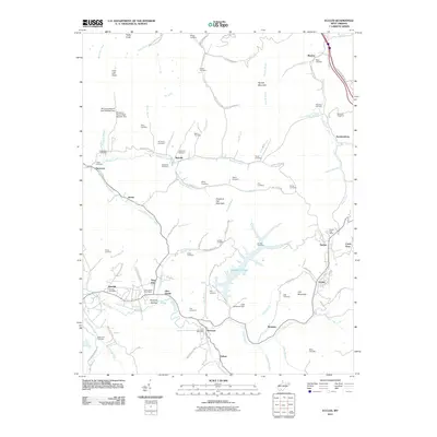 2011 Map of Eccles, 2011 Print