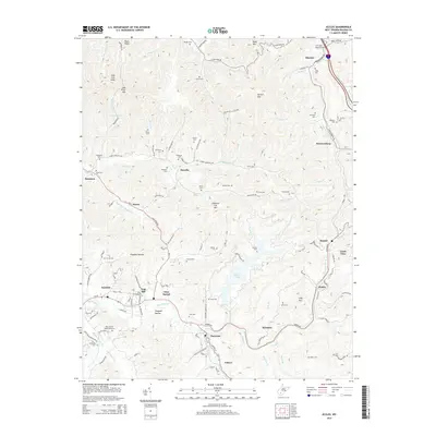 2014 Map of Eccles, 2014 Print