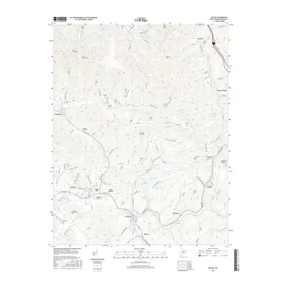 2016 Map of Eccles, 2016 Print