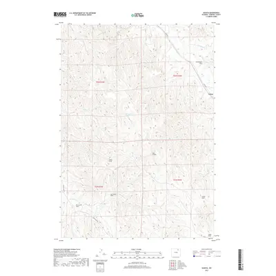 2017 Map of Echeta, 2017 Print