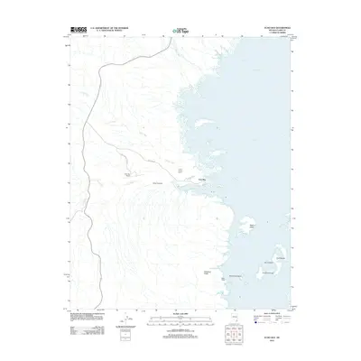 2012 Map of Echo Bay, 2012 Print