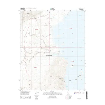 2014 Map of Echo Bay, 2014 Print