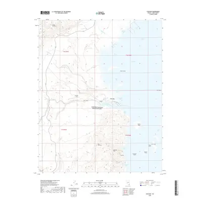 2018 Map of Echo Bay, 2018 Print