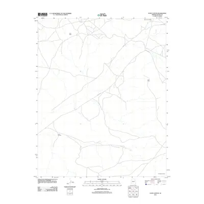 2011 Map of Echo Canyon, 2011 Print