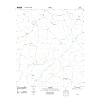 2011 Map of Echo, 2011 Print