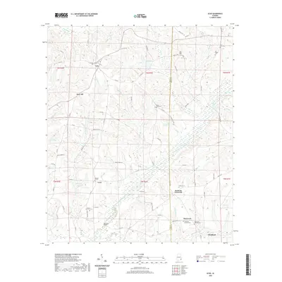 2020 Map of Echo, 2020 Print