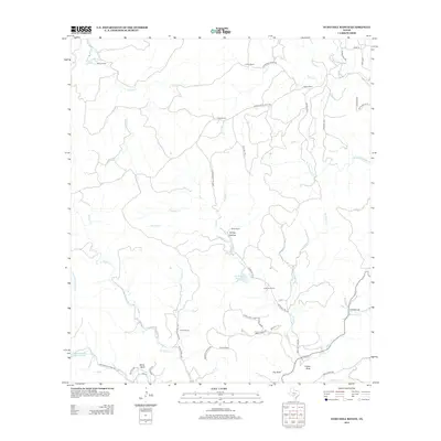 2013 Map of Echo Hill Ranch, 2013 Print