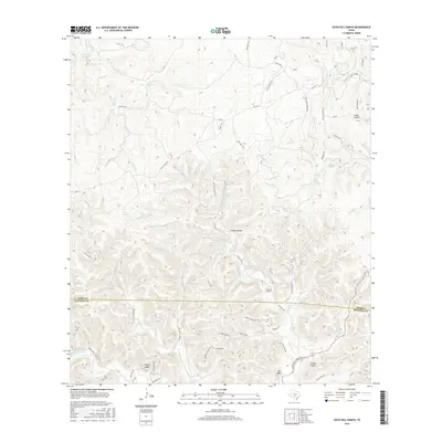 2016 Map of Echo Hill Ranch, 2016 Print