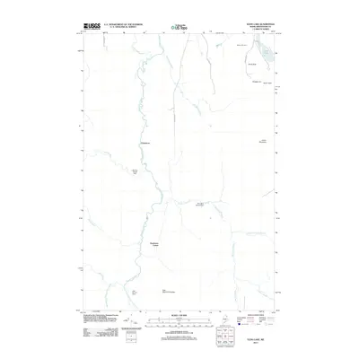 2011 Map of Echo Lake, 2011 Print