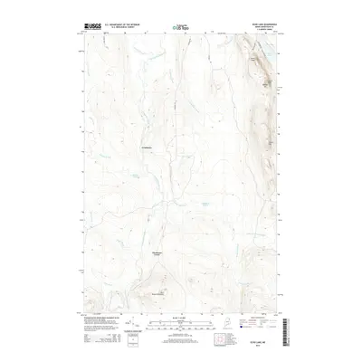 2014 Map of Echo Lake, 2014 Print