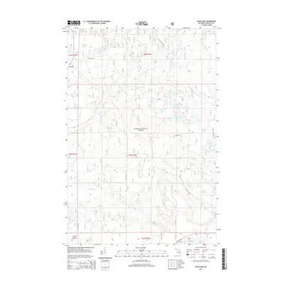 2014 Map of Echo Lake, 2014 Print