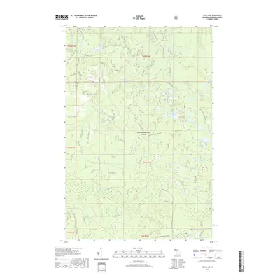 2019 Map of Echo Lake, 2019 Print