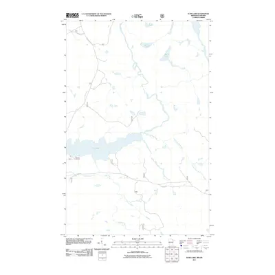 2011 Map of Echo Lake, 2011 Print