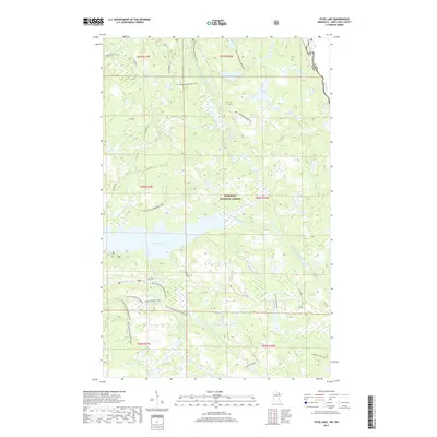 2019 Map of Echo Lake, 2019 Print