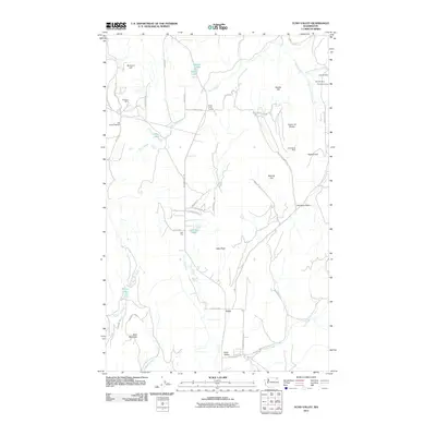 2011 Map of Echo Valley, 2011 Print