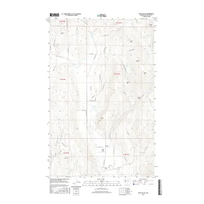 2017 Map of Echo Valley, 2017 Print