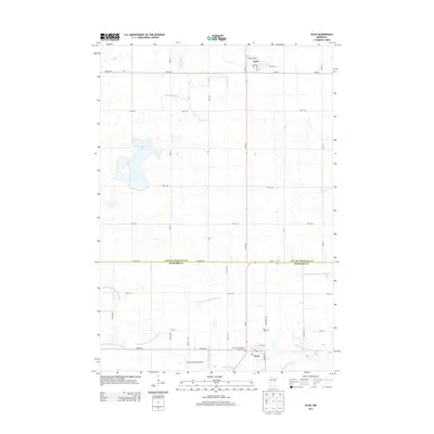 2013 Map of Echo, 2013 Print