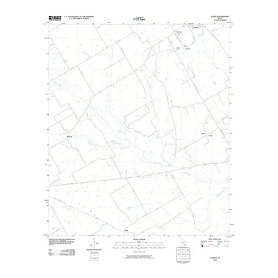 2010 Map of Echols, 2010 Print